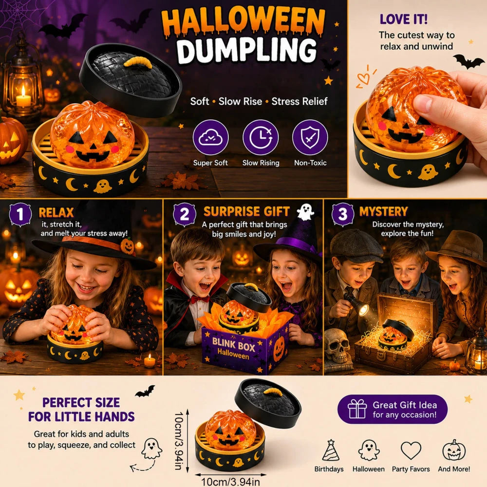 Halloween Ghost Squishy Gift Box