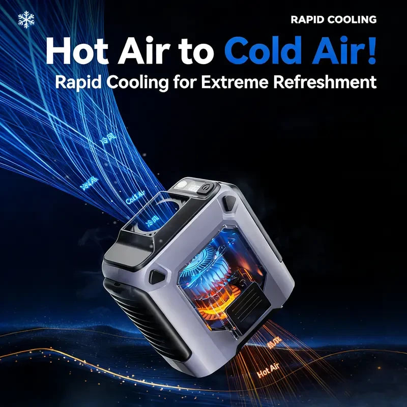 Portable Rechargeable Waist Fan