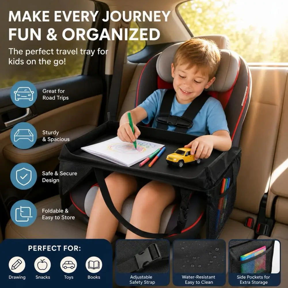 Kids Car Seat Travel Tray