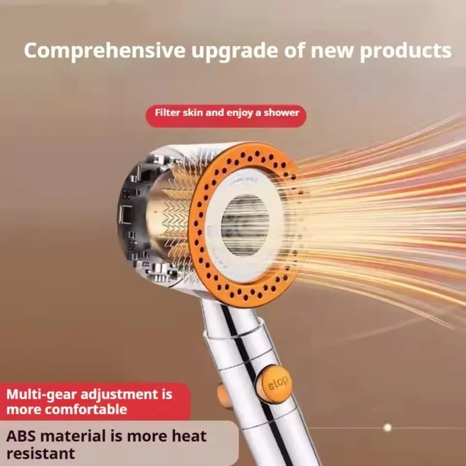 Pressurized Massage Filter Shower Head