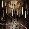Floating LED Hanging Candles with Magic Wand Remote
