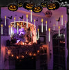 Floating LED Hanging Candles with Magic Wand Remote