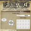 Floating LED Hanging Candles with Magic Wand Remote