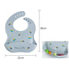 Silicone Waterproof Toddler Feeding Bib