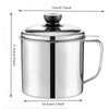 Stainless Steel Grease Container