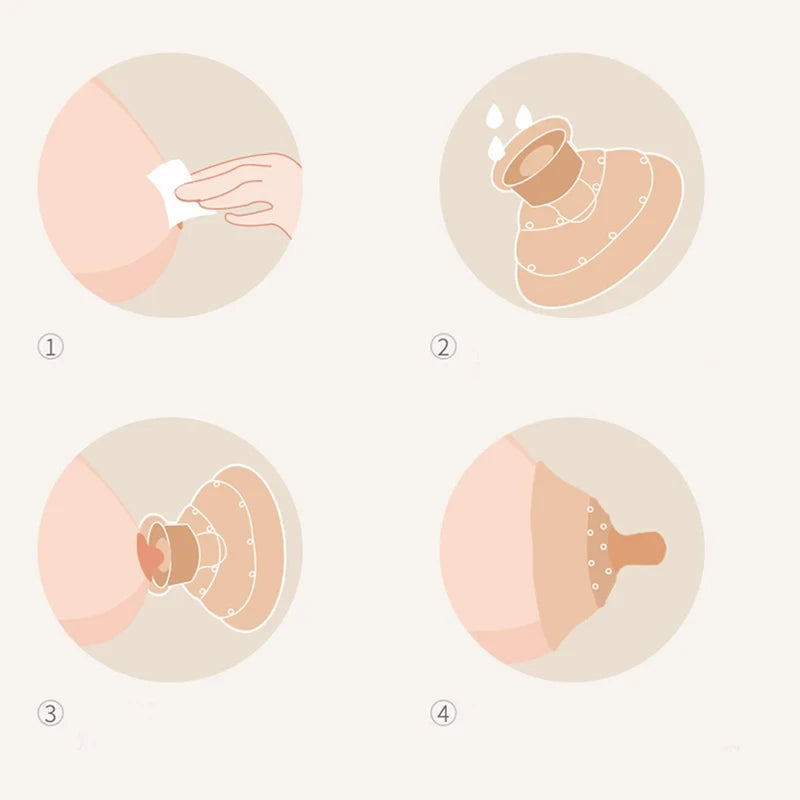 Silicone Nipple Shield Protector