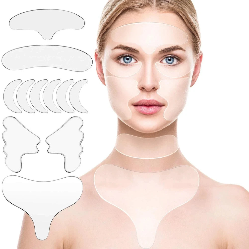 Silicone Anti Wrinkle Face Pads