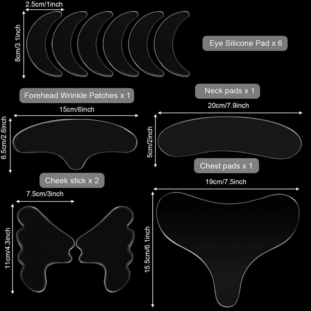 Silicone Anti Wrinkle Face Pads