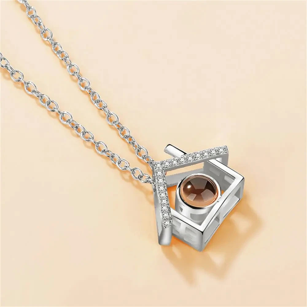 Romantic Projection Pendant Necklace