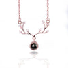 Romantic Projection Pendant Necklace