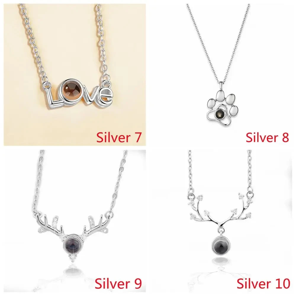 Romantic Projection Pendant Necklace