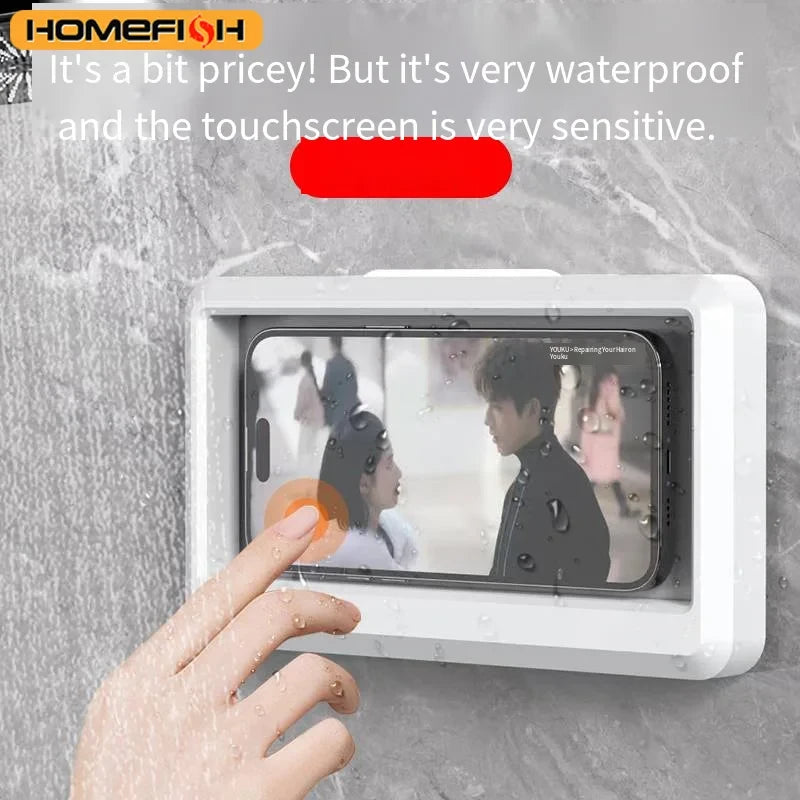 Waterproof Anti-fog Shower Phone Holder