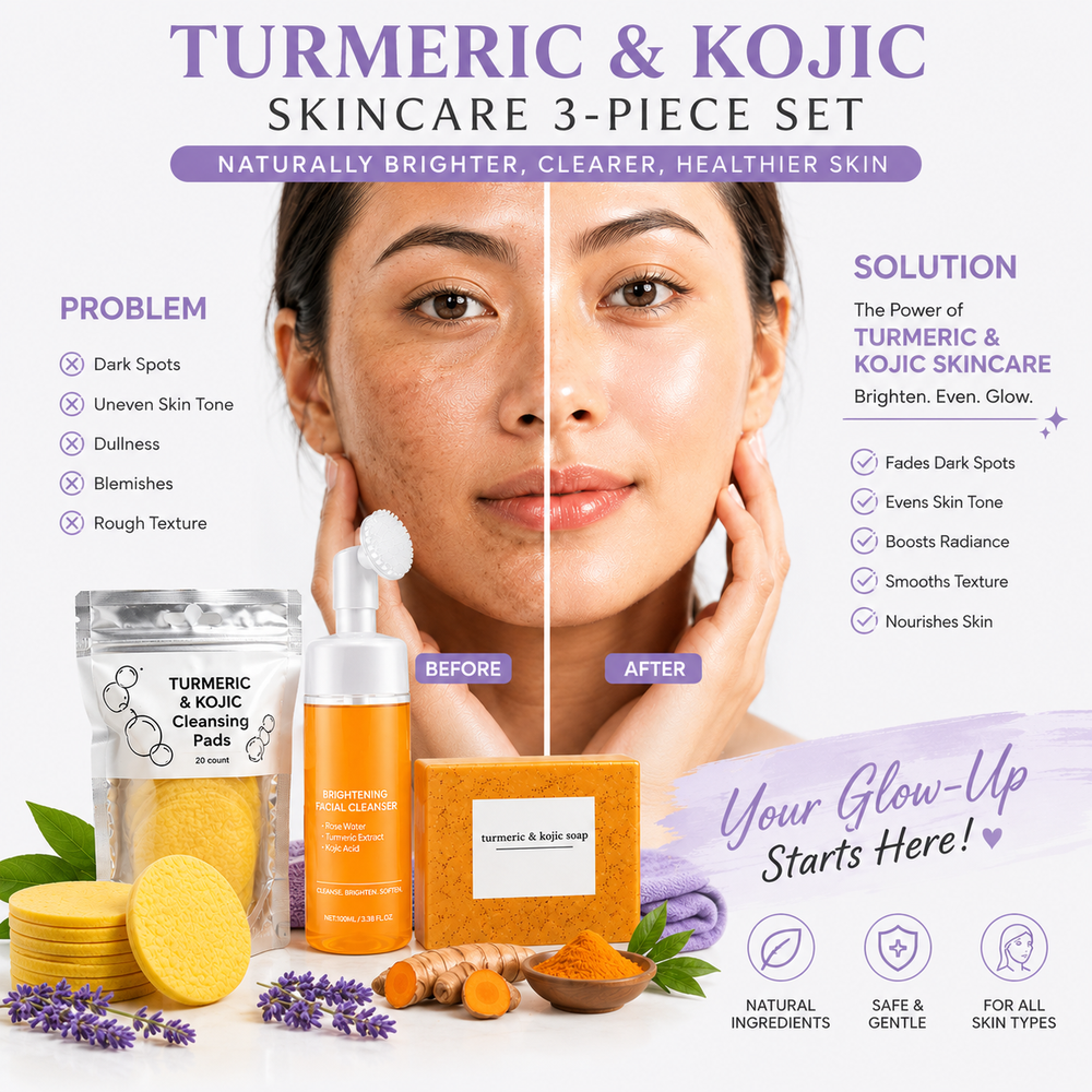 Glow-Up Turmeric Trio